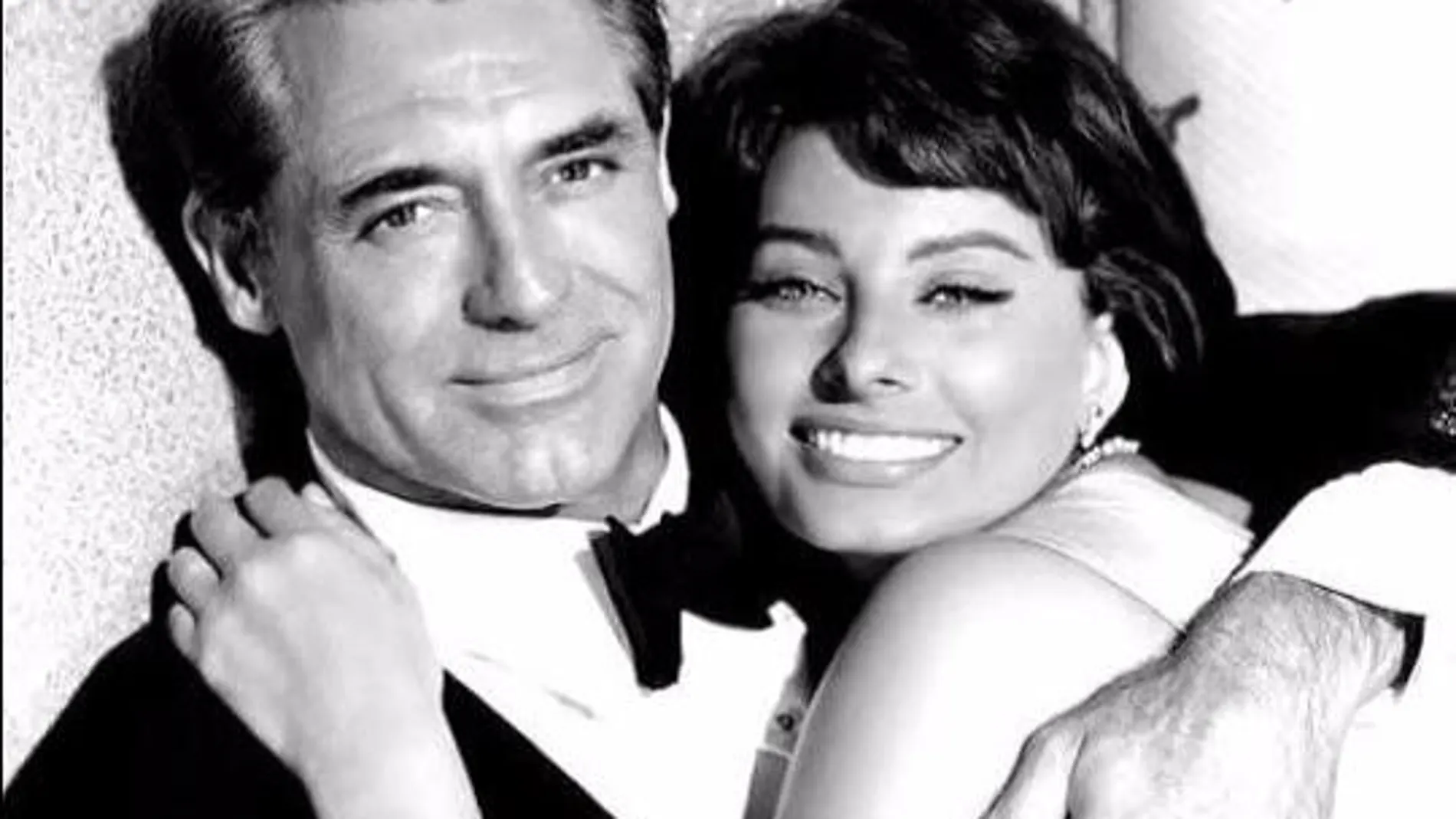 Cary Grant y Sophia Loren