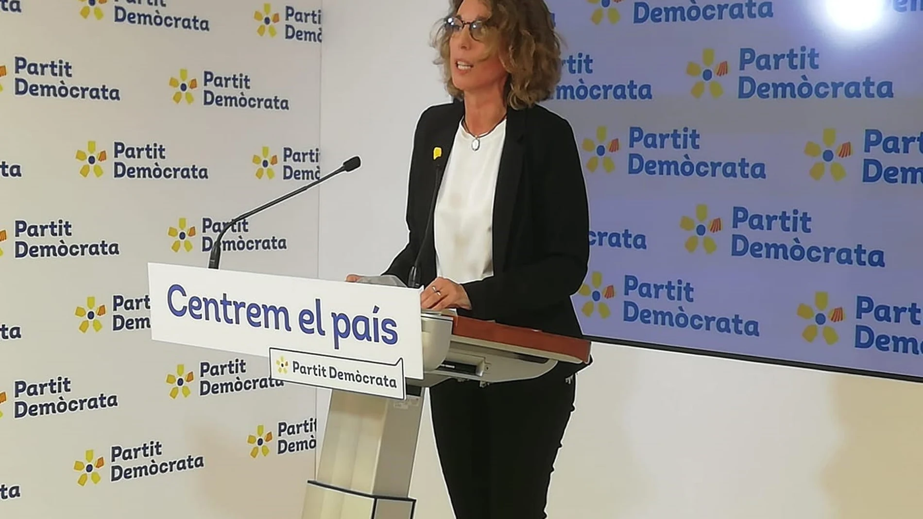 La candidata del PDeCAT a las elecciones, Àngels Chacón.