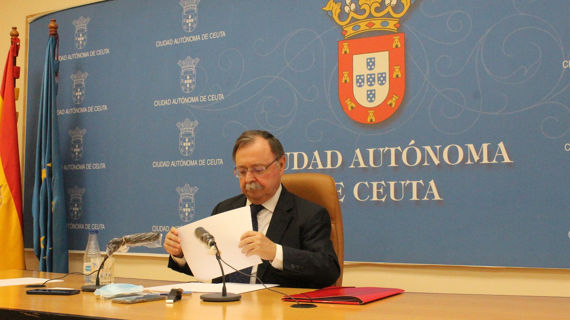 Juan Jesús Vivas, presidente de Ceuta