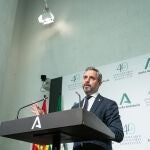 El consejero de Hacienda y Financiación Europea, Juan Bravo, en una imagen de archivo