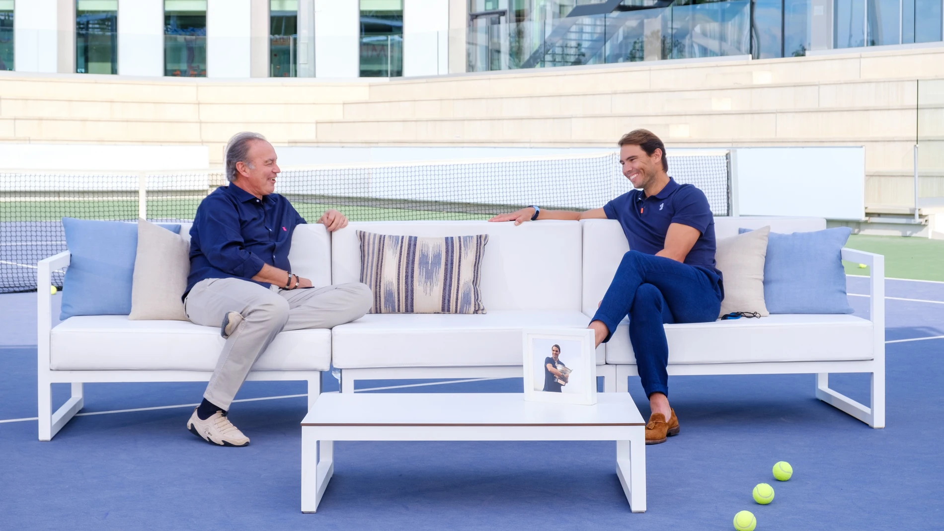 Bertín Osborne entrevista al tenista Rafael Nadal