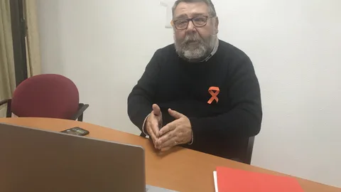 El portavoz de la plataforma, Vicente Morro