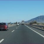El vehículo circulaba en sentido contrario por la autovía Totana-Mazarrón