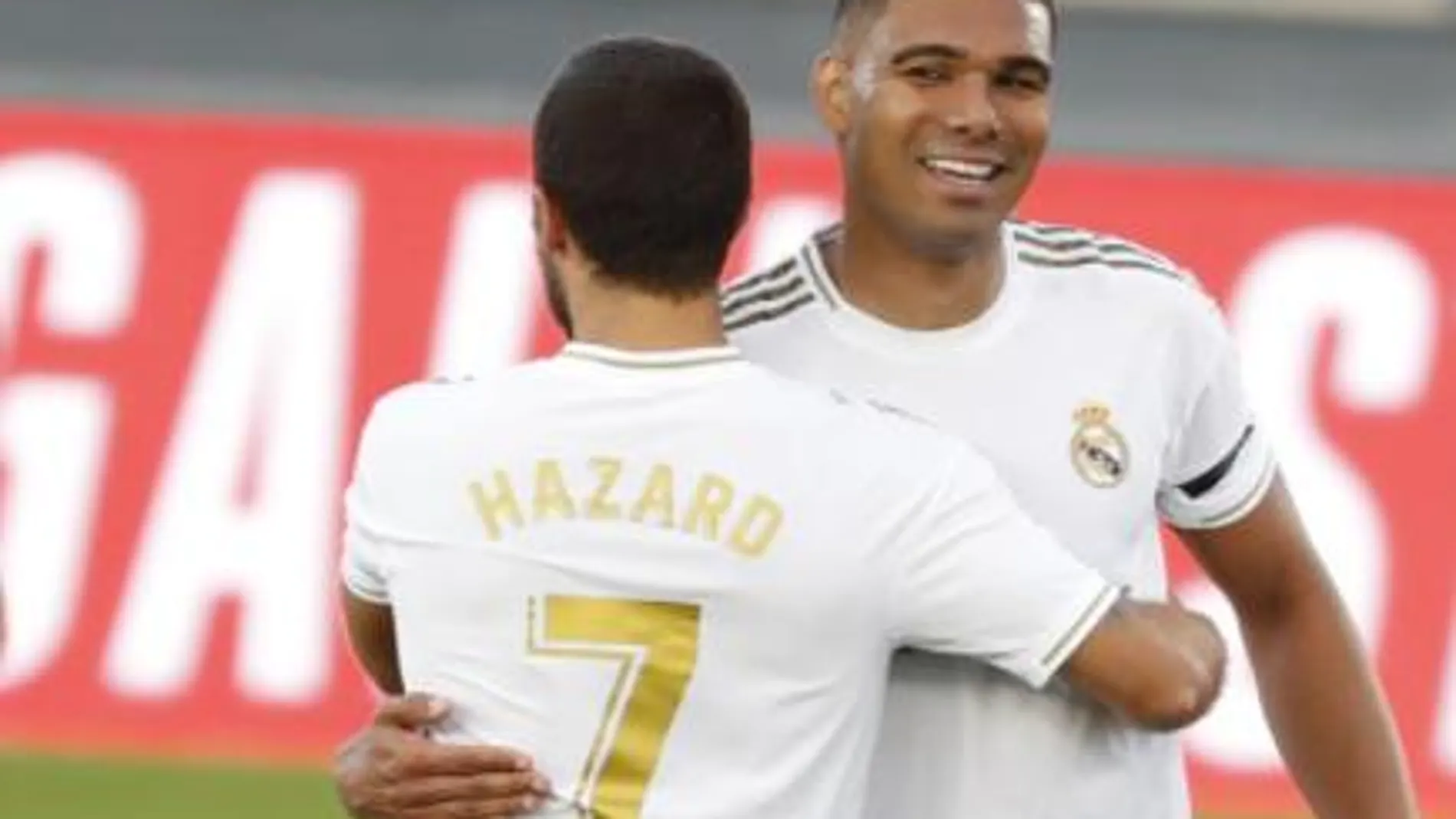 Casemiro y Hazard