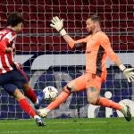 Joao Félix marca el cuarto gol del Atlético al Cádiz