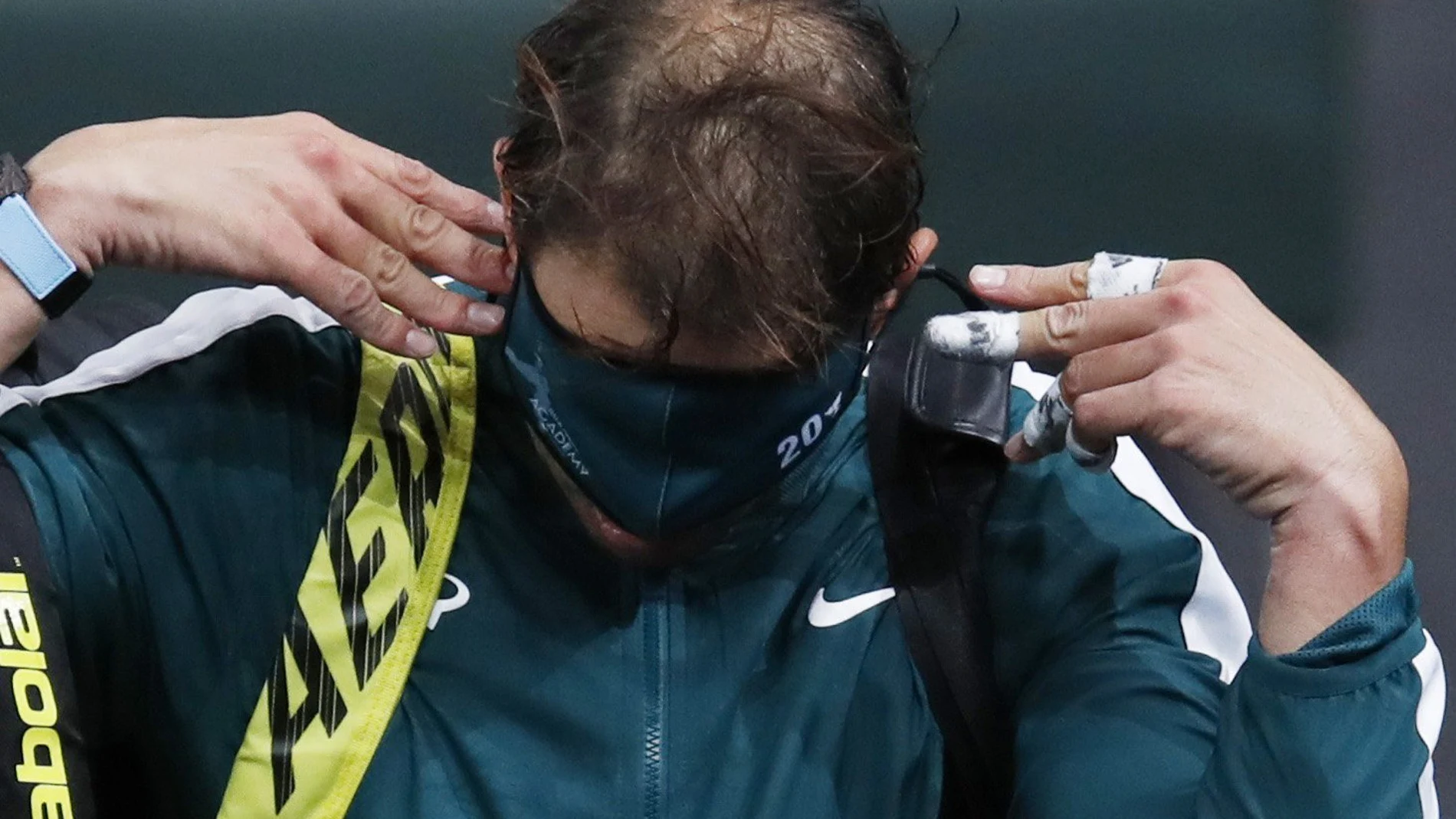 Nadal fue superado con claridad por Zverev en las semifinales de París-Bercy
