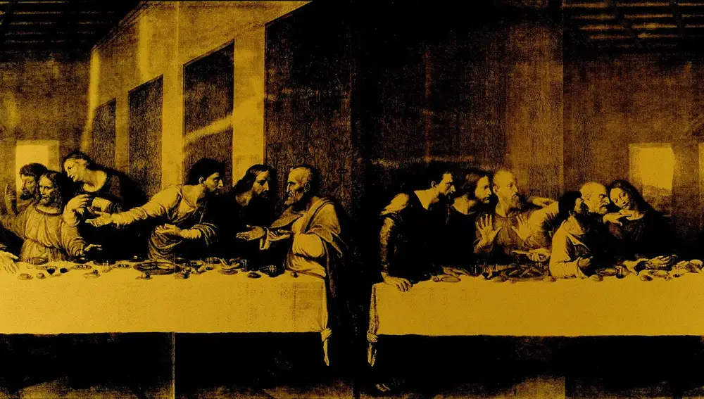 &quot;La última cena&quot; de Warhol