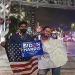 Fiesta de celebración de la victoria de Joe Biden y Kamala Harris en Miami