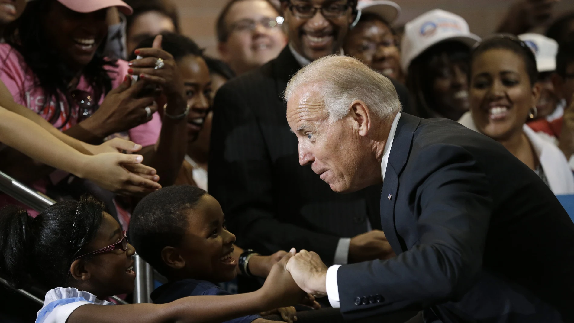 Joe Biden, en Detroit (AP Photo/Paul Sancya)