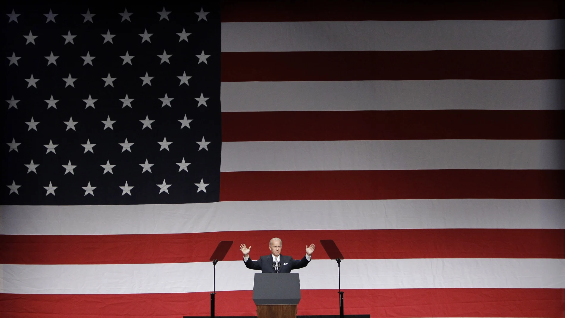 Joe Biden, en un acto de campaña previo a las elecciones del 3 de noviembre.