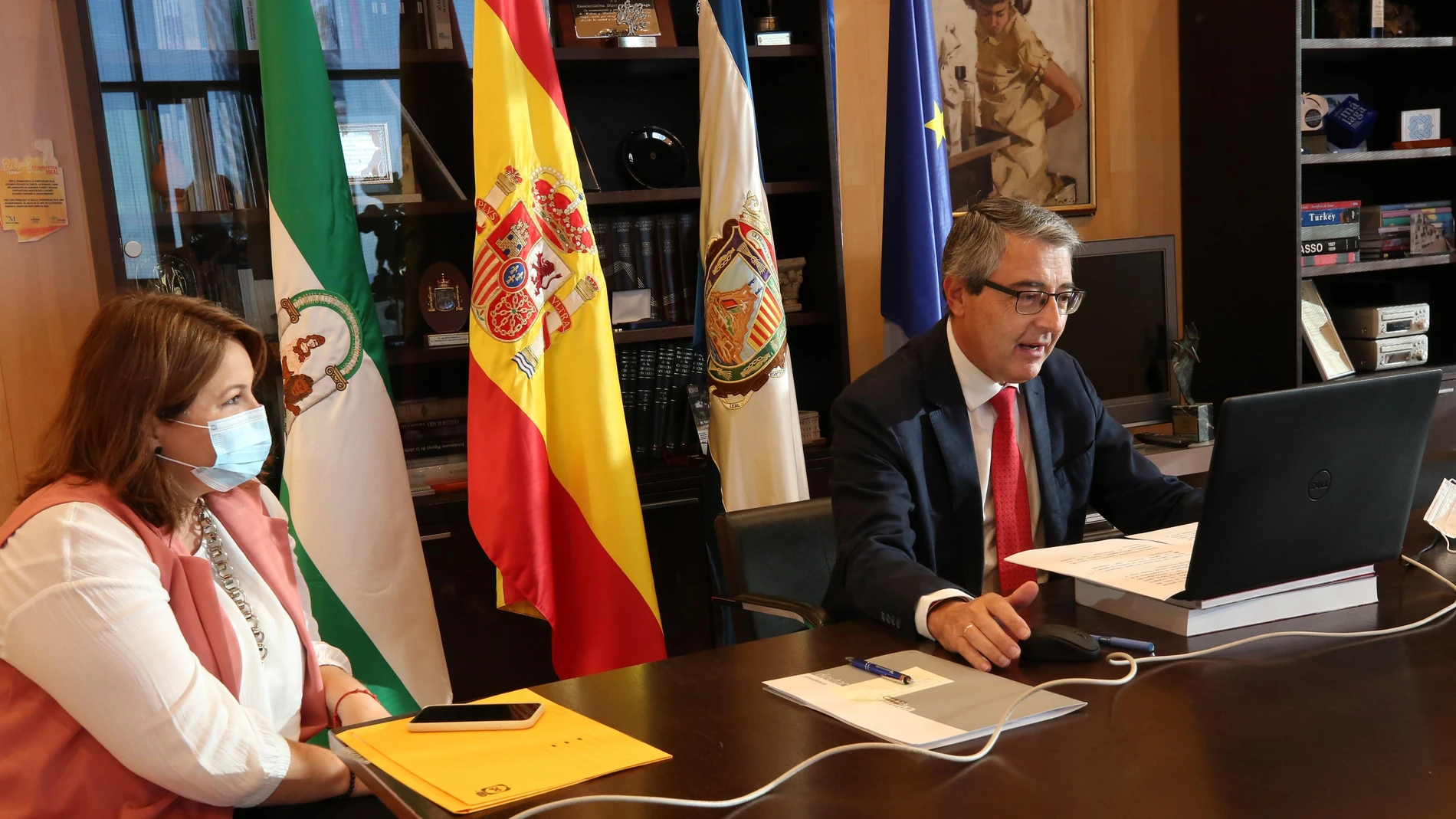 El presidente de la Diputación, Francisco Salado, interviene en el I Campus Universitario de Inmersión Rural ante el Despoblamiento en formato virtual
