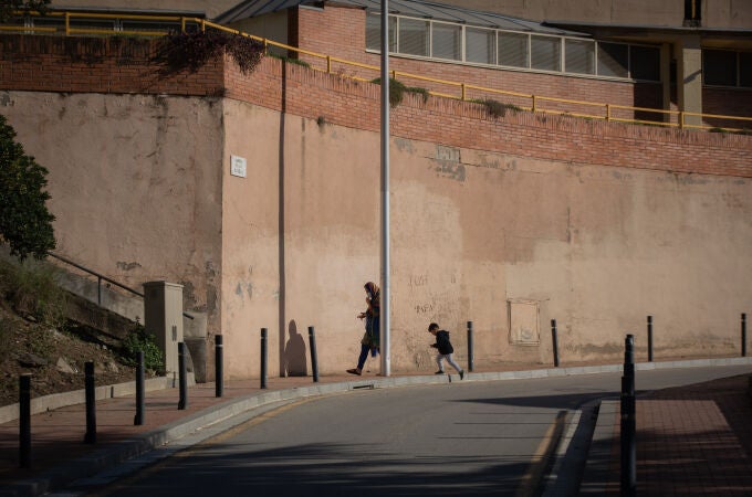 Barrio de Ciutat Meridiana, una de las zonas más afectadas por la pandemia