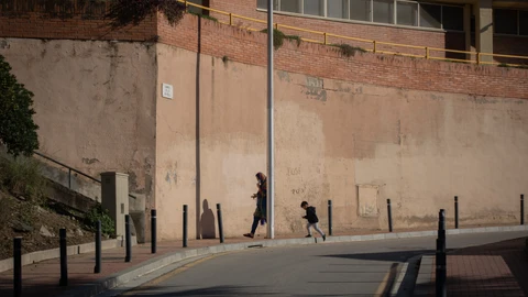 Barrio de Ciutat Meridiana, una de las zonas más afectadas por la pandemia