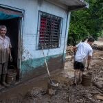 Cientos de miles de personas han sido desplazadas en Honduras por culpa de las violentas lluvias provocadas por el ciclón 'Eta'.07/11/2020