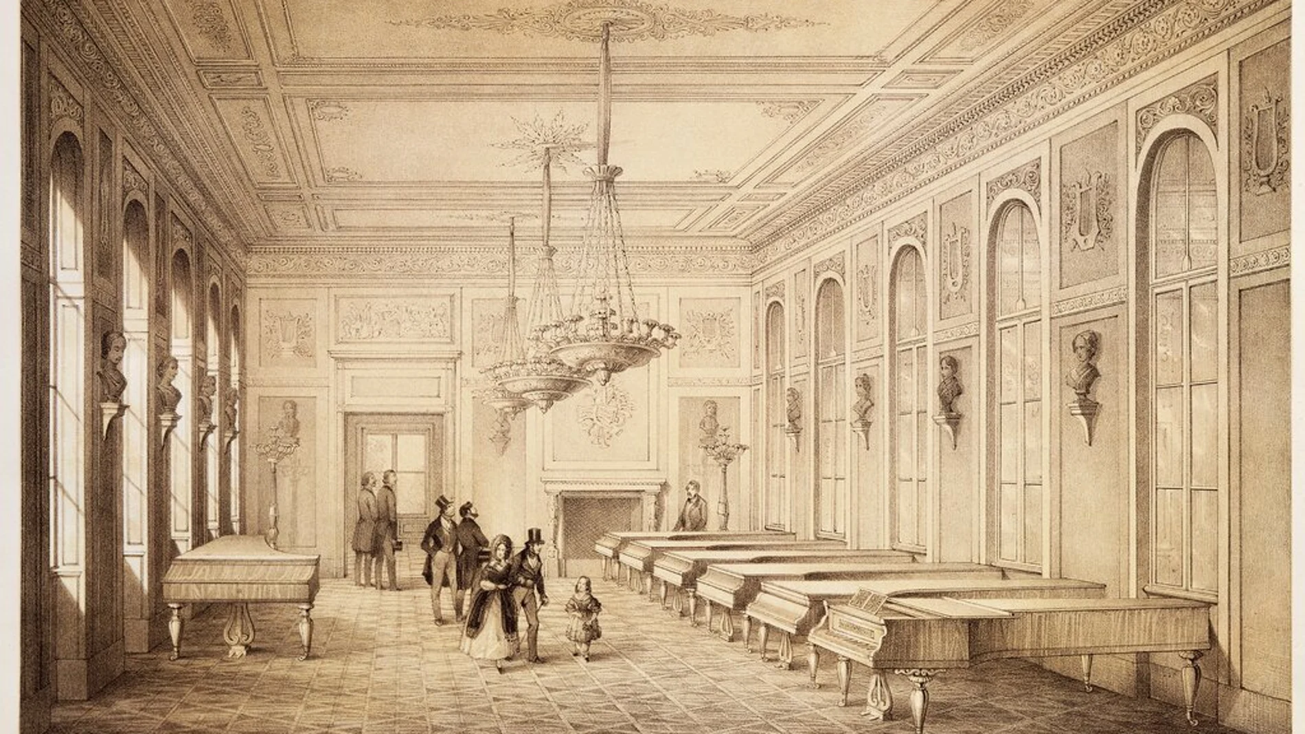 En 1812, Nanette construyó en Viena una sala de conciertos de 300 asientos que se convertiría en el centro musical de Austria