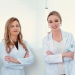 Las doctoras Mercedes Morillo Andújar y Amalia Pérez Gil