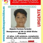 Se busca a un menor de 13 años desaparecido en Elche
