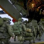 Soldados rusos enviados por Putin para mantener la paz en la zona en disputa de Nagorno Karabaj