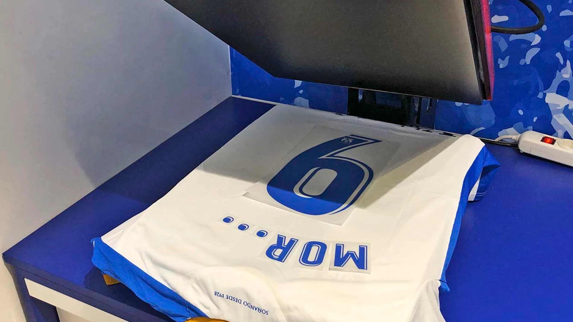 El Leganés prepara una camiseta para Morata.