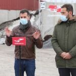 El secretario general del PSOE-CyL visita la empresa Grupo Valora Gestión de Residuos, en Dueñas (Palencia) El secretario general del PSOE de Castilla y León y portavoz en las Cortes, Luis Tudanca, visita la empresa Grupo Valora Gestión de Residuos, localizada en Dueñas (Palencia);acompañado de los socios fundadores de la empresa, Carlos Piedra y Valentín Jiménez, entre otros