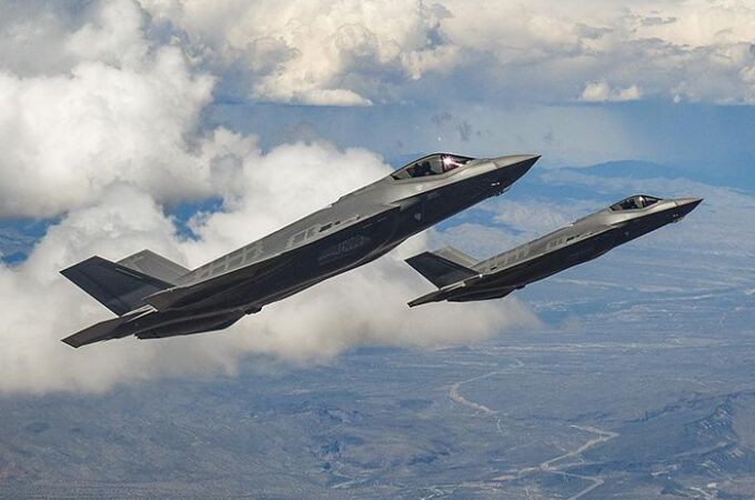 Cazas F35 estadounidenses