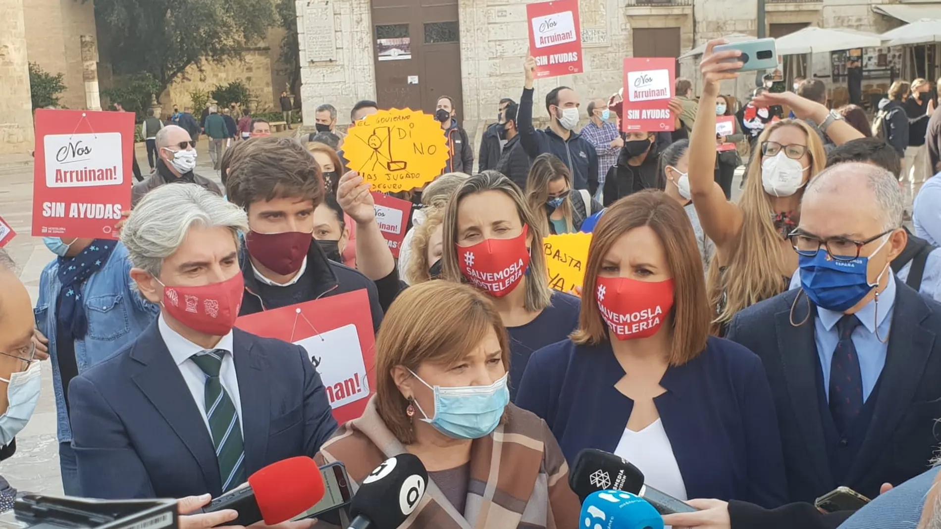 La presidenta del PPCV alerta de que incumple el Pacto de la Reconstrucción. “Han fabricado una cortina de humo que generará más pobreza”