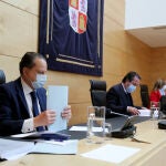El presidente del Consejo de Cuentas de Castilla y León, Mario Amilivia, presenta dos nuevos informes de fiscalización, referentes al sector público local, ante la Comisión de Economía y Hacienda de las Cortes