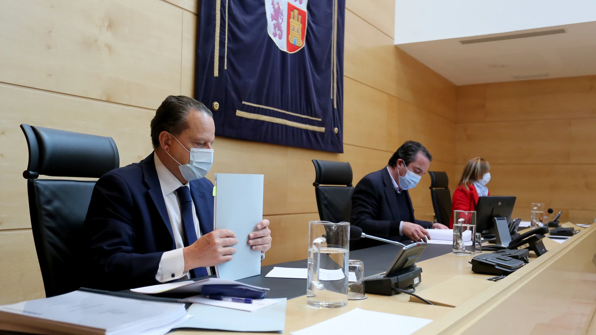 El presidente del Consejo de Cuentas de Castilla y León, Mario Amilivia, presenta dos nuevos informes de fiscalización, referentes al sector público local, ante la Comisión de Economía y Hacienda de las Cortes