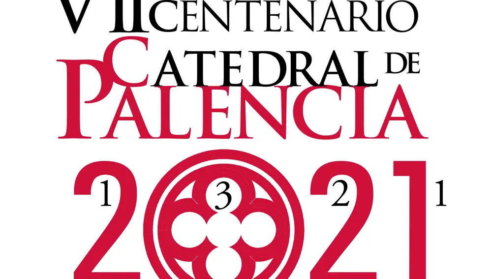 Logotipo del VII Centenario de la Catedral de Palencia