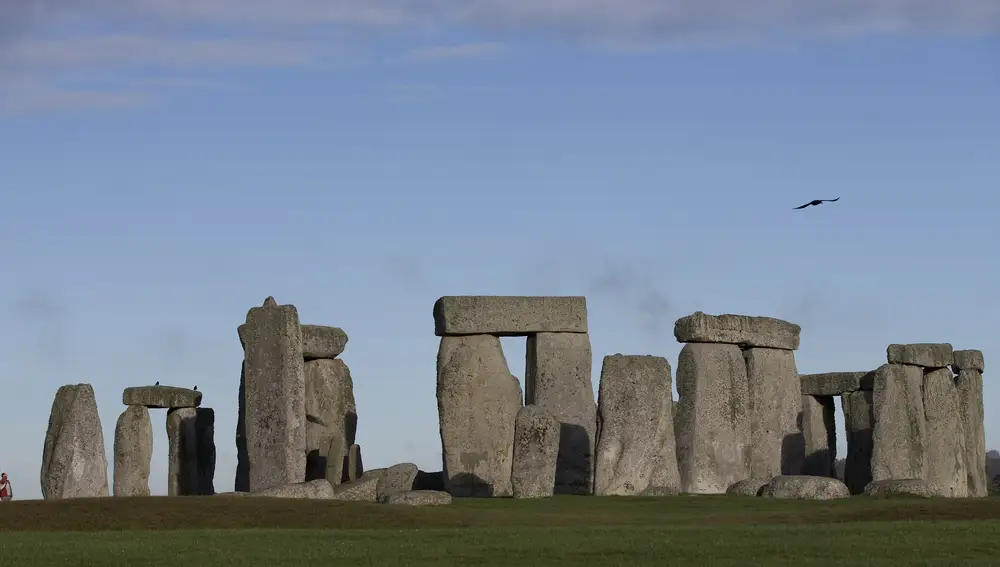 Círculo de Stonehenge, en Gran Bretaña.