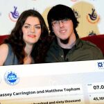 Matt ganó 45 millones de libras (50 millones de euros) en los Euromillones de 2012 junto a su mujer Casey