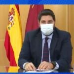 El presidente murciano, Fernando López Miras, en Espejo Público