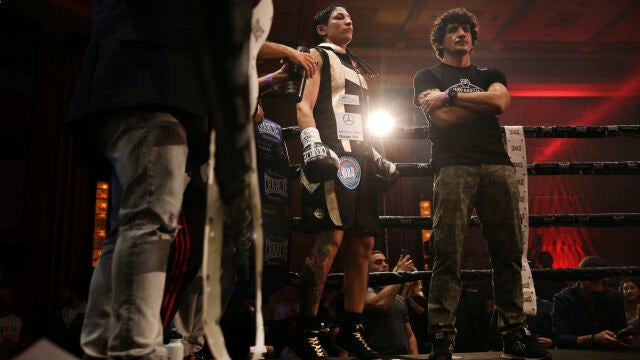 Miriam Gutiérrez pelea por cuatro títulos mundiales