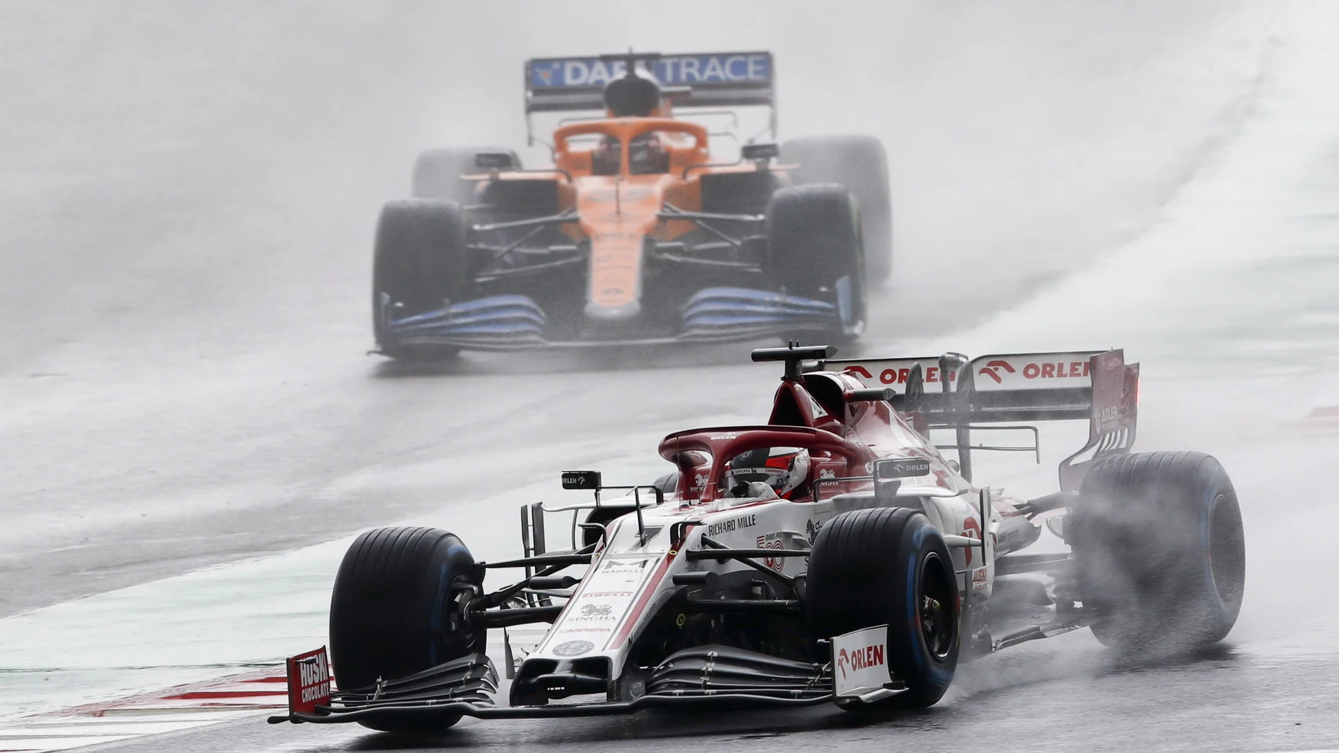 El GP de Turquía se disputa bajo la lluvia