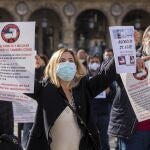 Los autónomos se echan a la calle en Salamanca para pedir soluciones ante la situación actual