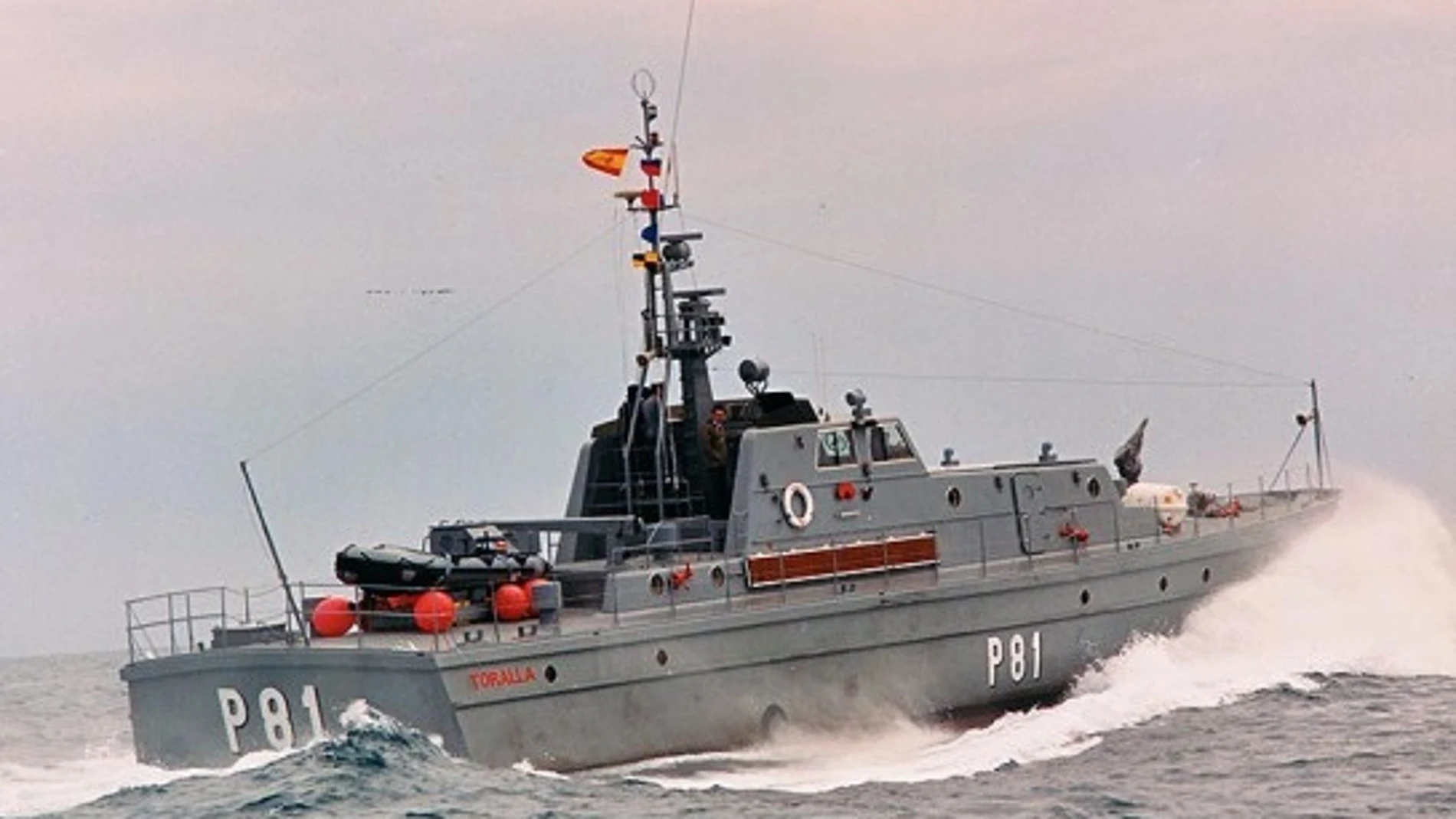 El patrullero ‘Toralla’, en labores de vigilancia marítimaARMADA ESPAÑOLA16/11/2020
