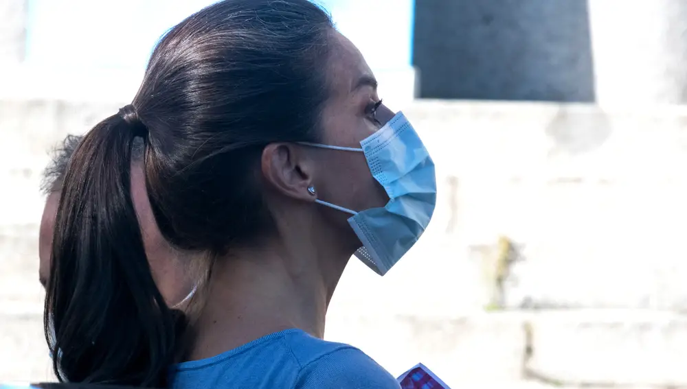 La Reina Letizia llega a la reunión de trabajo con Unicef España en el Consejo Superior de Investigaciones Cientificas (CSIC), en Madrid (España), a 17 de noviembre de 2020.REINA LETIZIA;UNICEF ESPAÑA;REUNIÓN;TRABAJO;REALEZAJosé Oliva / Europa Press17/11/2020