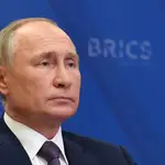 El presidente Vladimir Putin participa telemáticamente en una cumbre de los BRICS (Brasil, Rusia, India, China y Suráfrica)