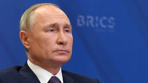 El presidente Vladimir Putin participa telemáticamente en una cumbre de los BRICS (Brasil, Rusia, India, China y Suráfrica)