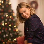 Laura Escanes apuesta por vivir la Navidad en pijama, en casa y en familia.