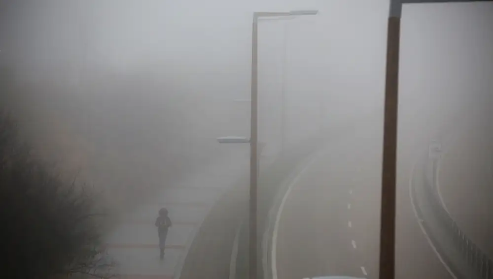 Niebla en Valladolid
