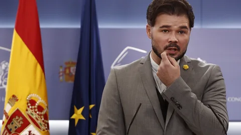 El portavoz de ERC, Gabriel Rufián.