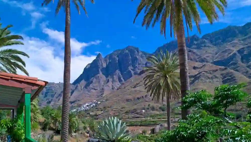 Valle de Agaete, en Las Palmas.