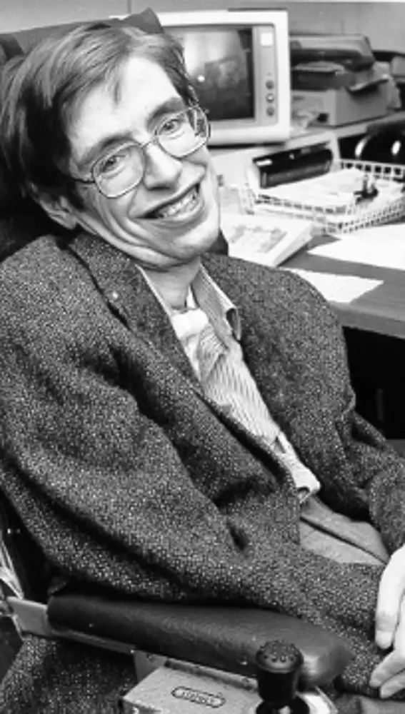 El físico Stephen Hawking en una imagen de la década de 1980.