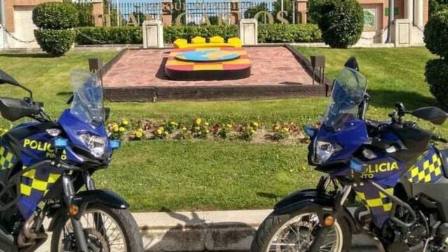 Motocicletas de la Policía Municipal de Pinto