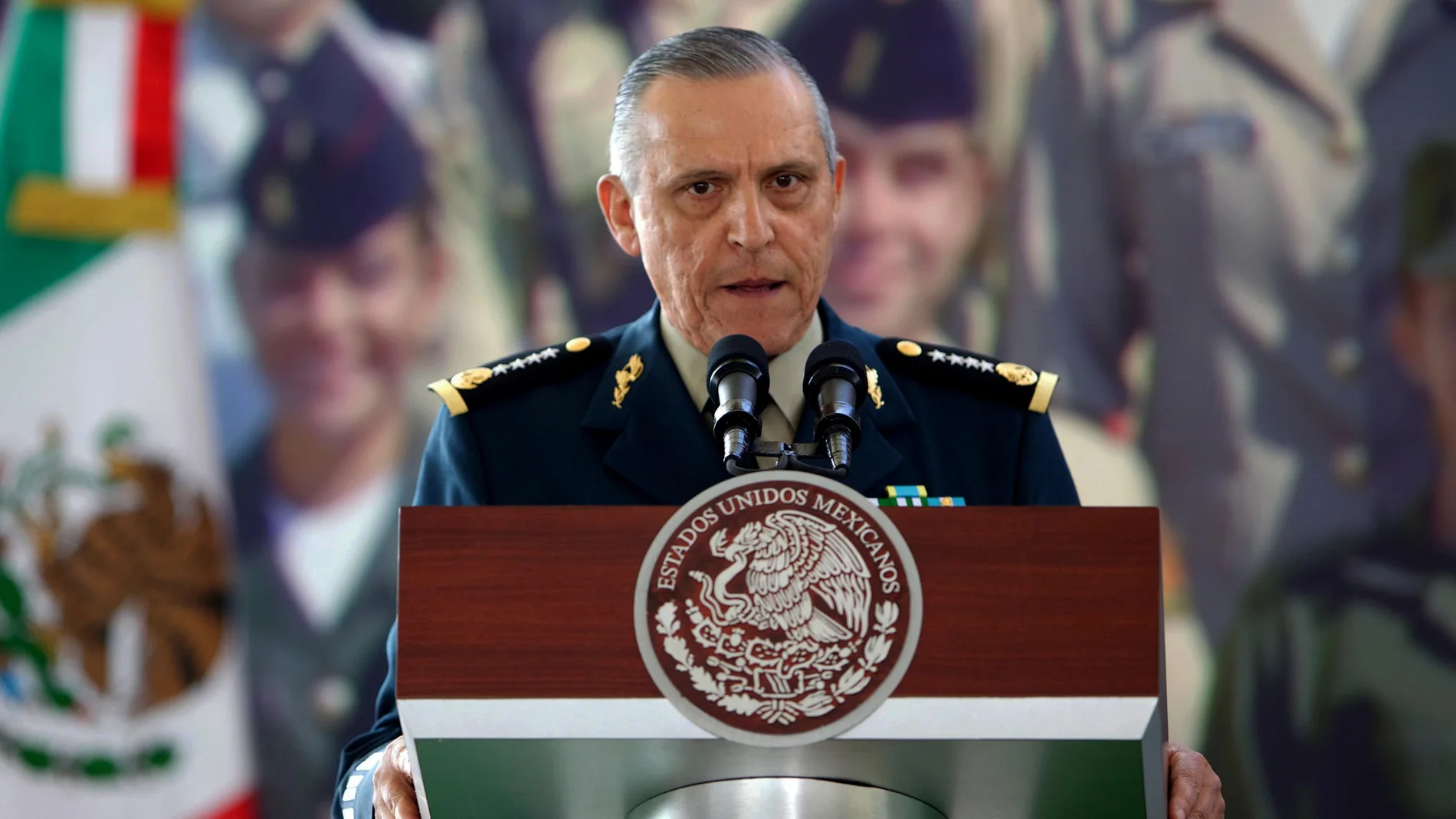 El general Salvador Cienfuegos, en una imagen de archivo
