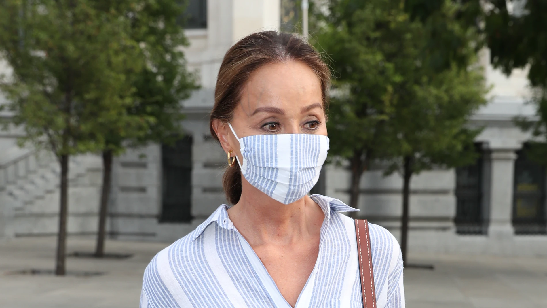 Isabel Preysler at the Botero: 60 a�os de pintura exhibition in Madrid, September 16, 2020