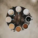 En la imagen, varios tipos de café.