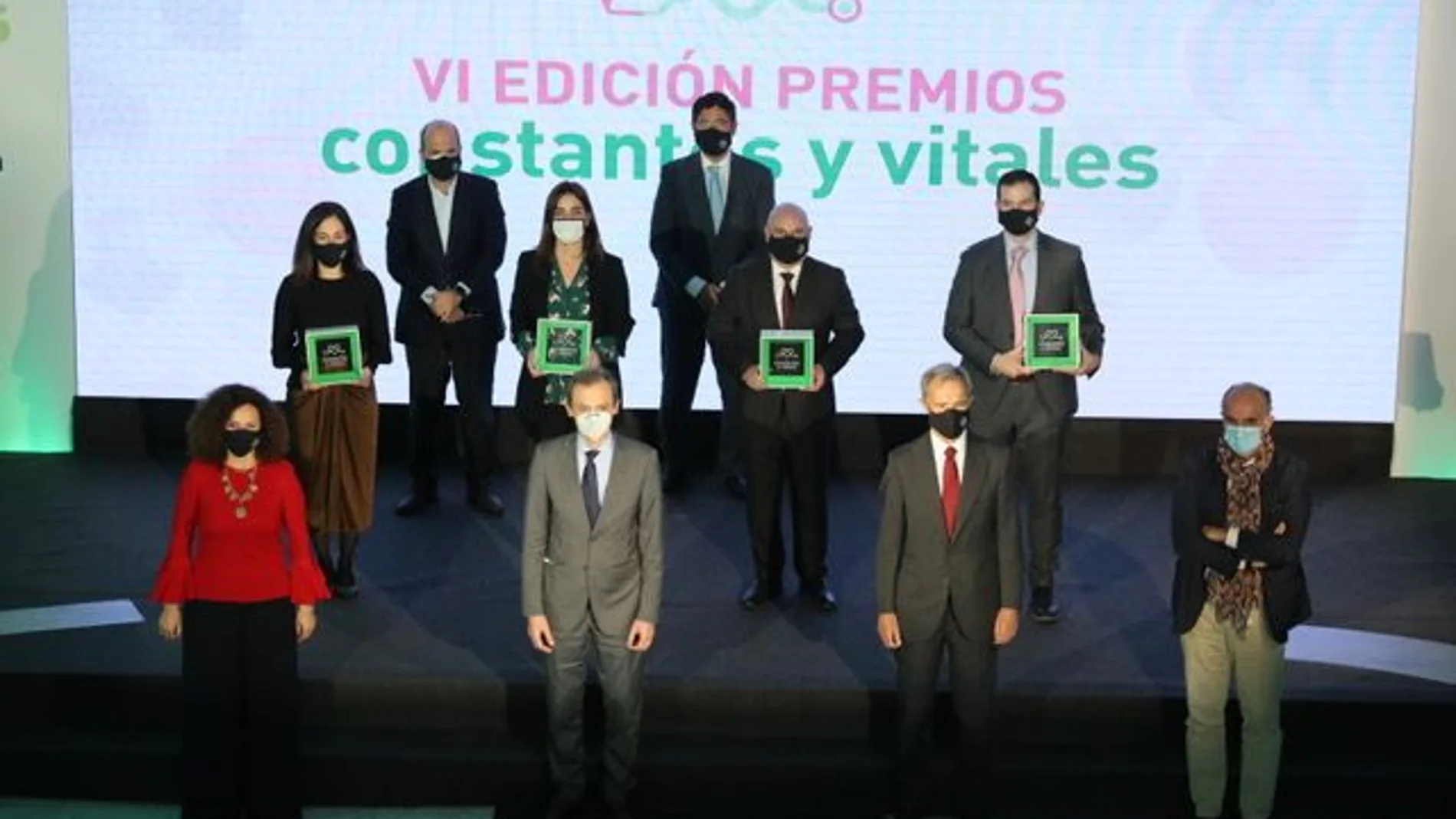 Acto de entrega de loa VI Premios "Constantes y Vitales" de la Sexta