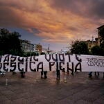 Taxistas de Nápoles protestan contra las restricciones impuestas por el coronavirus